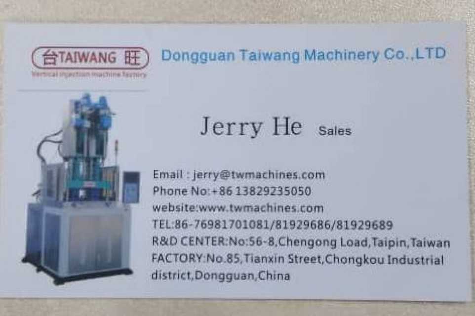 TaiWang Vertical Machine with Rotary Table - Precision and Efficiency in Injection Molding